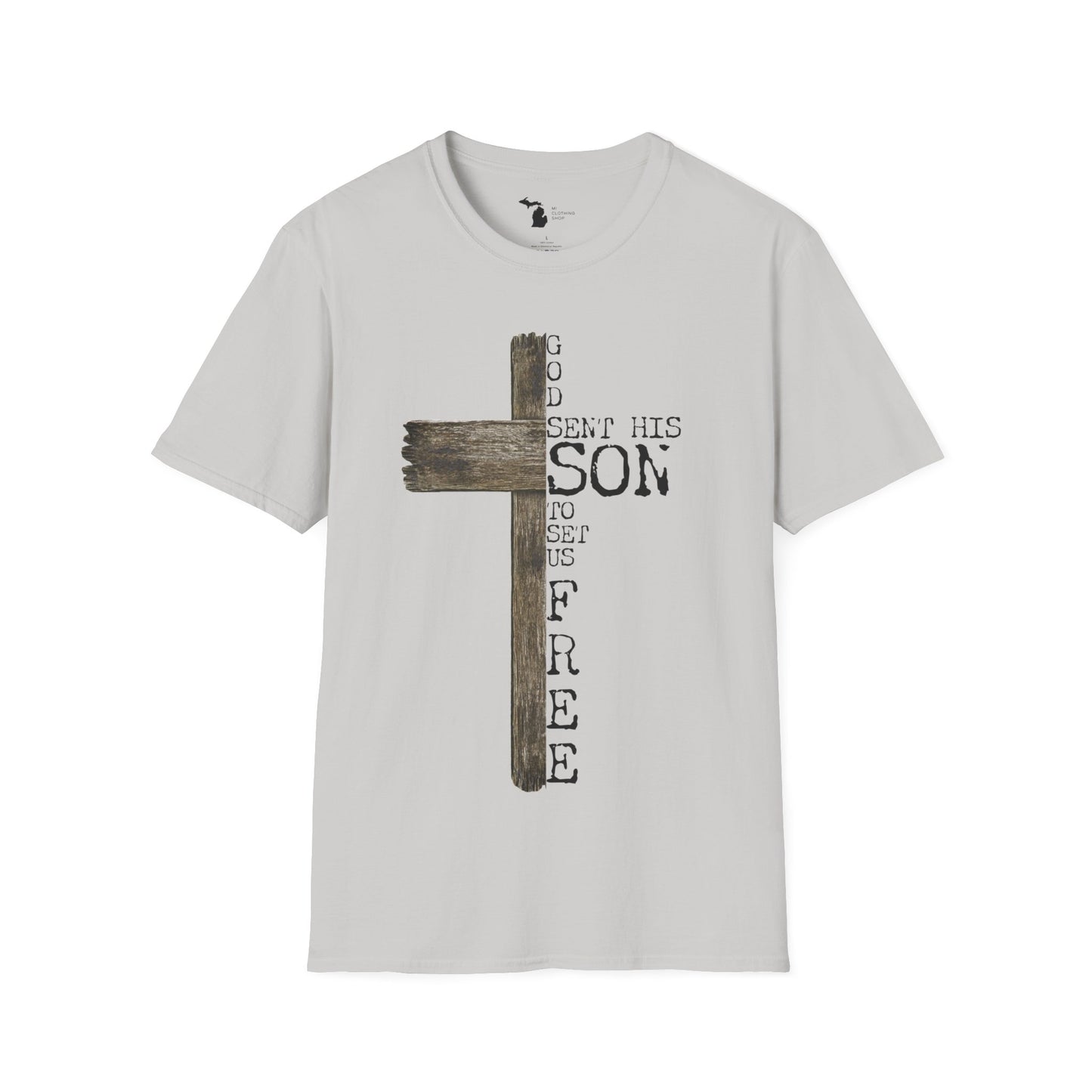 God Sent His Son - Unisex Softstyle Tee