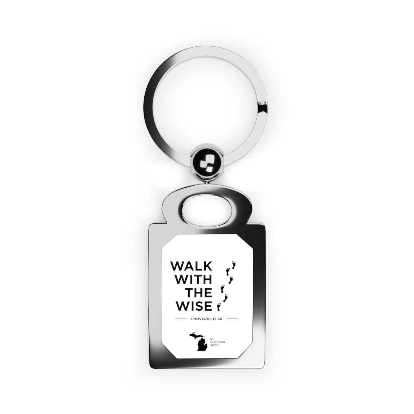 Walk With The Wise - KeyChain