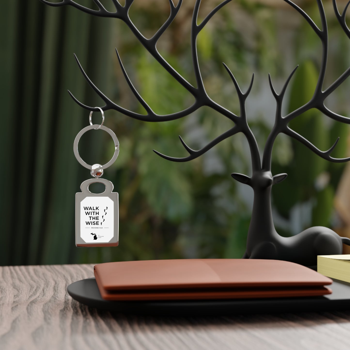 Walk With The Wise - KeyChain