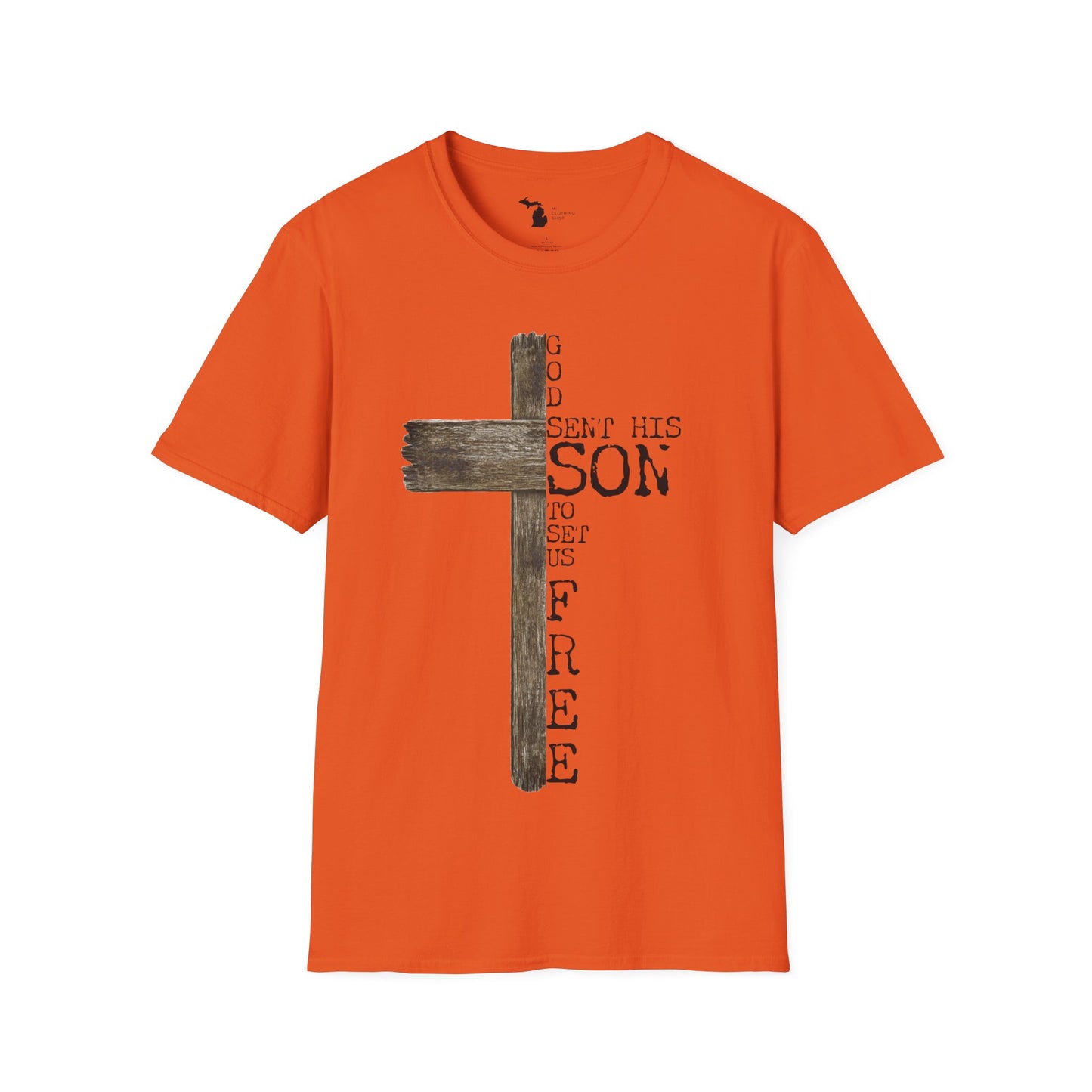 God Sent His Son - Unisex Softstyle Tee