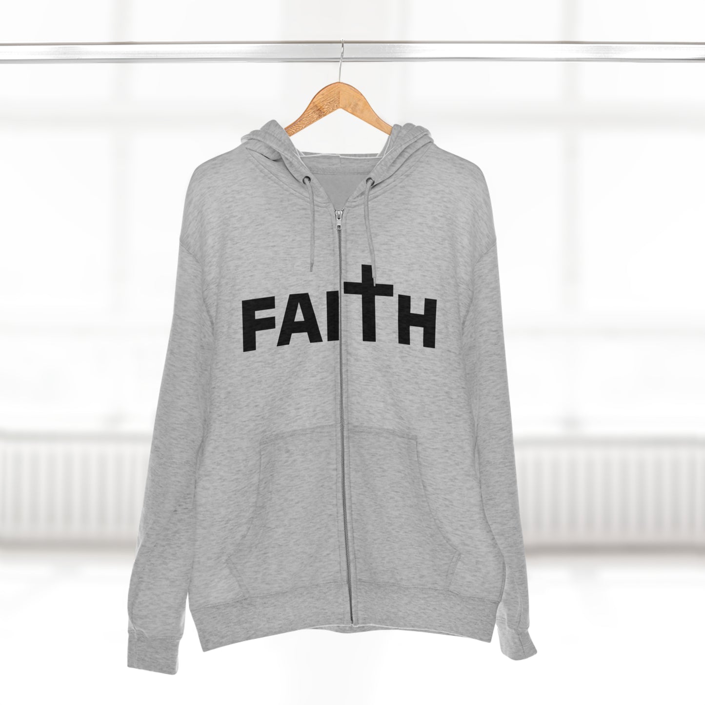 FAITH - Unisex Zip Hoodie