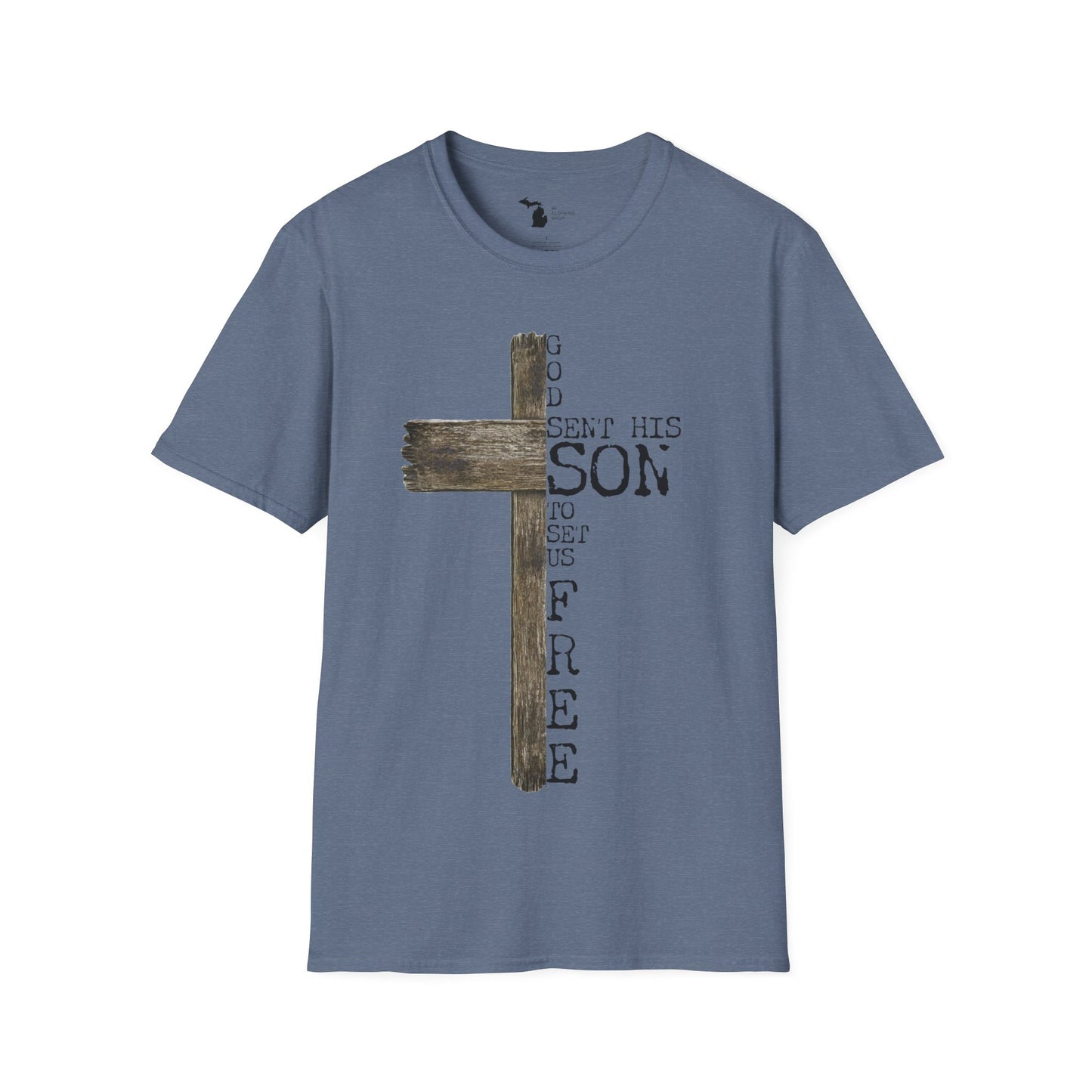 God Sent His Son - Unisex Softstyle Tee