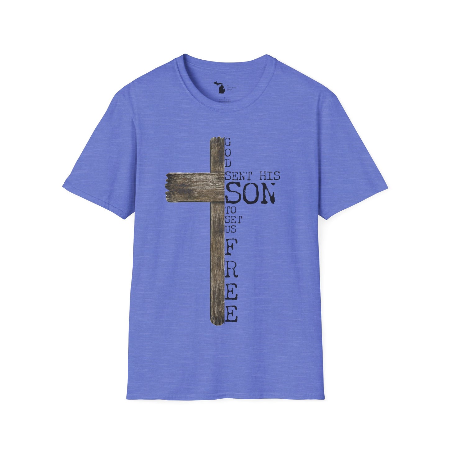 God Sent His Son - Unisex Softstyle Tee