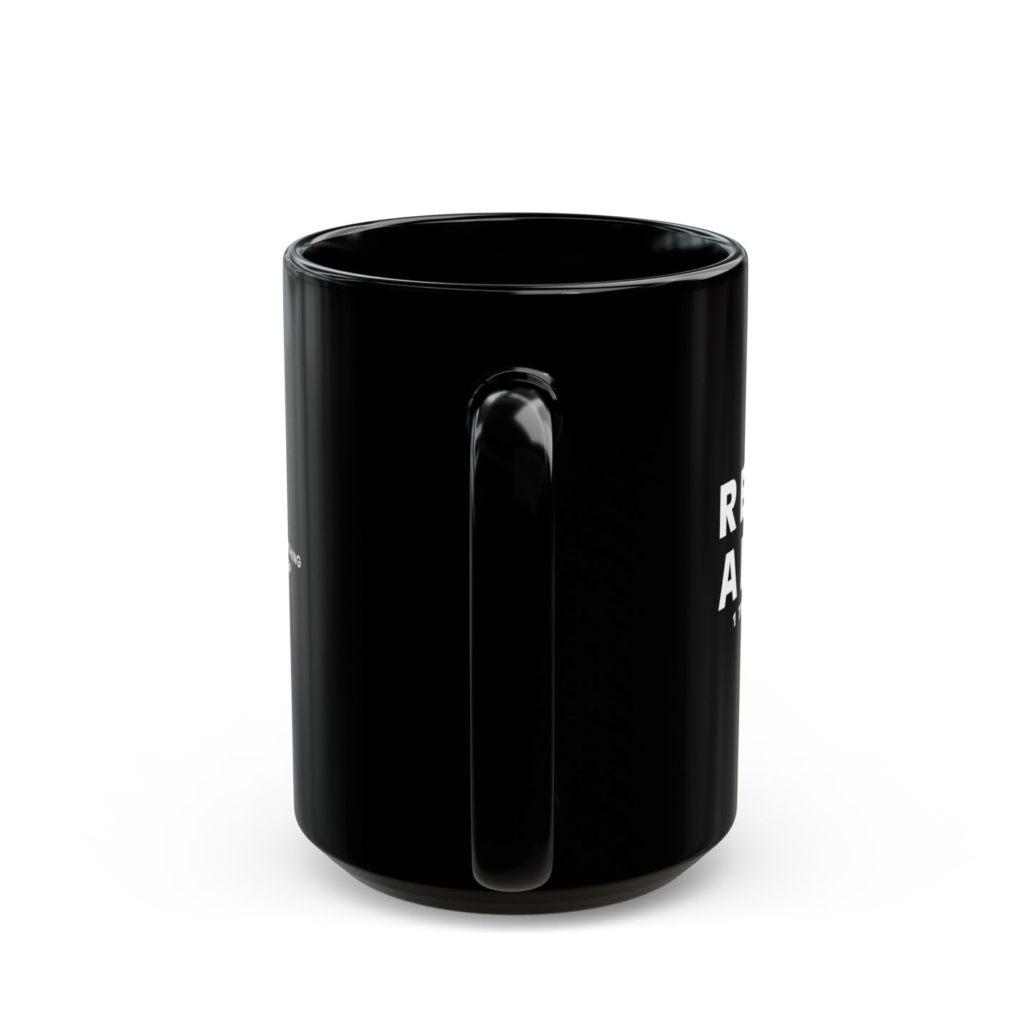 REJOICE ALWAYS - Black Mug (11oz, 15oz)