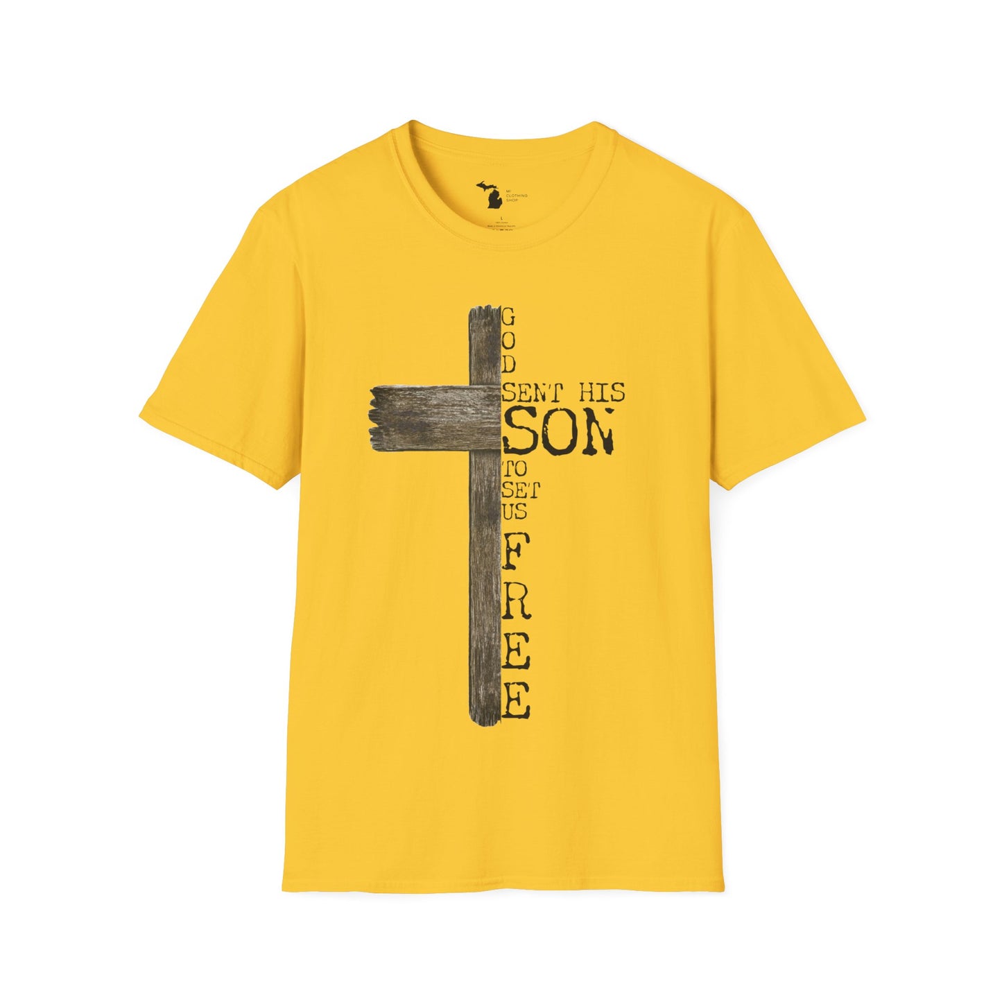 God Sent His Son - Unisex Softstyle Tee