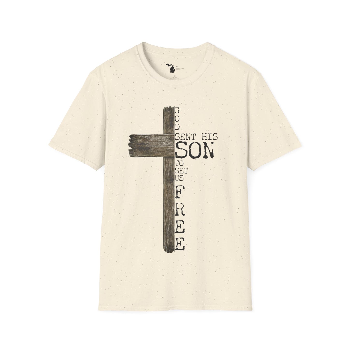 God Sent His Son - Unisex Softstyle Tee