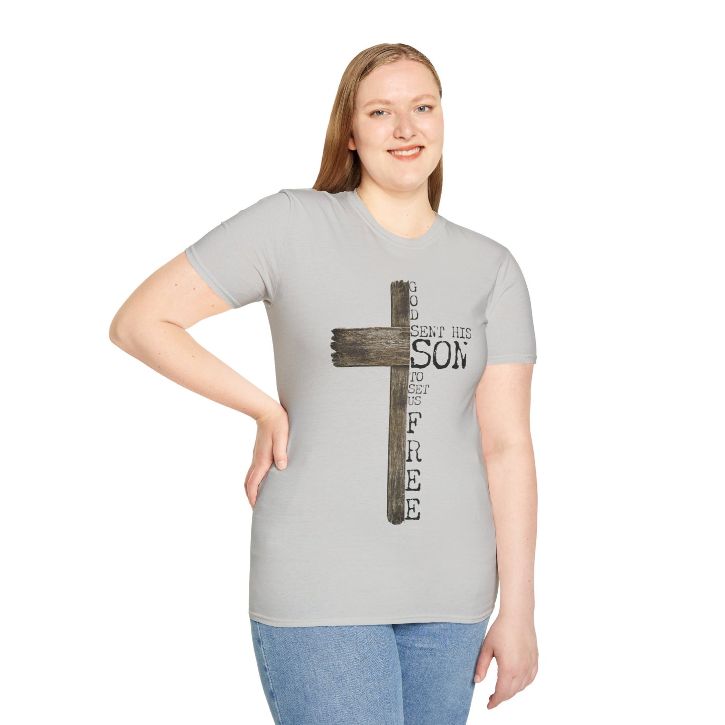 God Sent His Son - Unisex Softstyle Tee